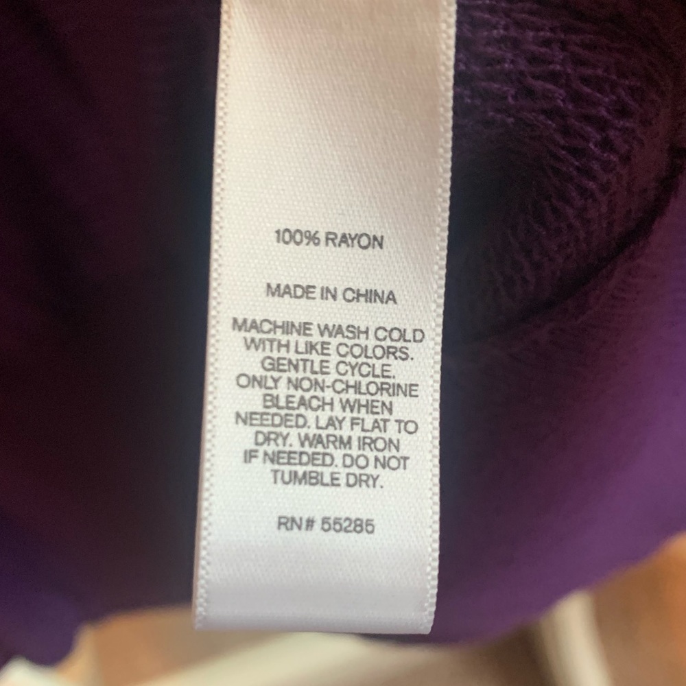 Plum Cocoon Cardigan- Express Sz L. Great Condition! - Picture 4 of 8
